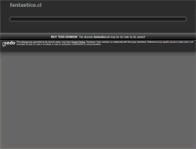 Tablet Screenshot of fantastico.cl